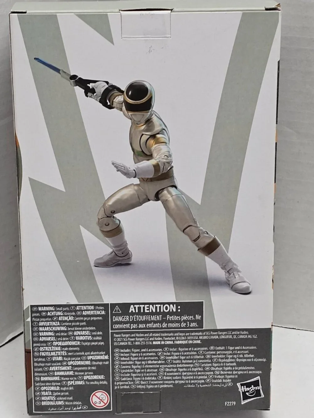 New Power Rangers Lightning Collection in Space Silver Ranger Zhane Exclusive